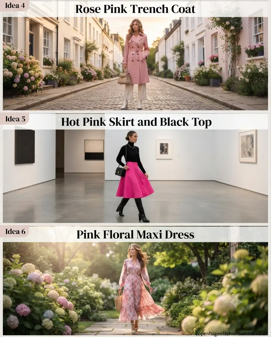Cute Pink Outfit Ideas for Women part 2