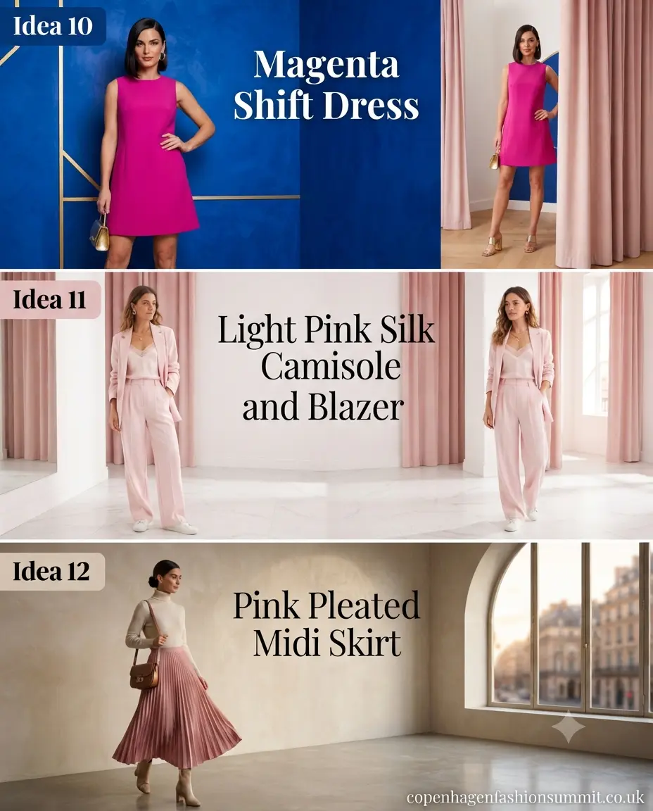 Cute Pink Outfit Ideas for Women part 4
