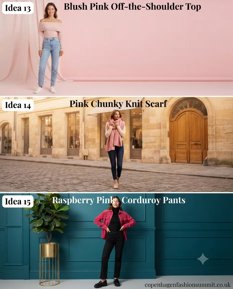 Cute Pink Outfit Ideas for Women part 5