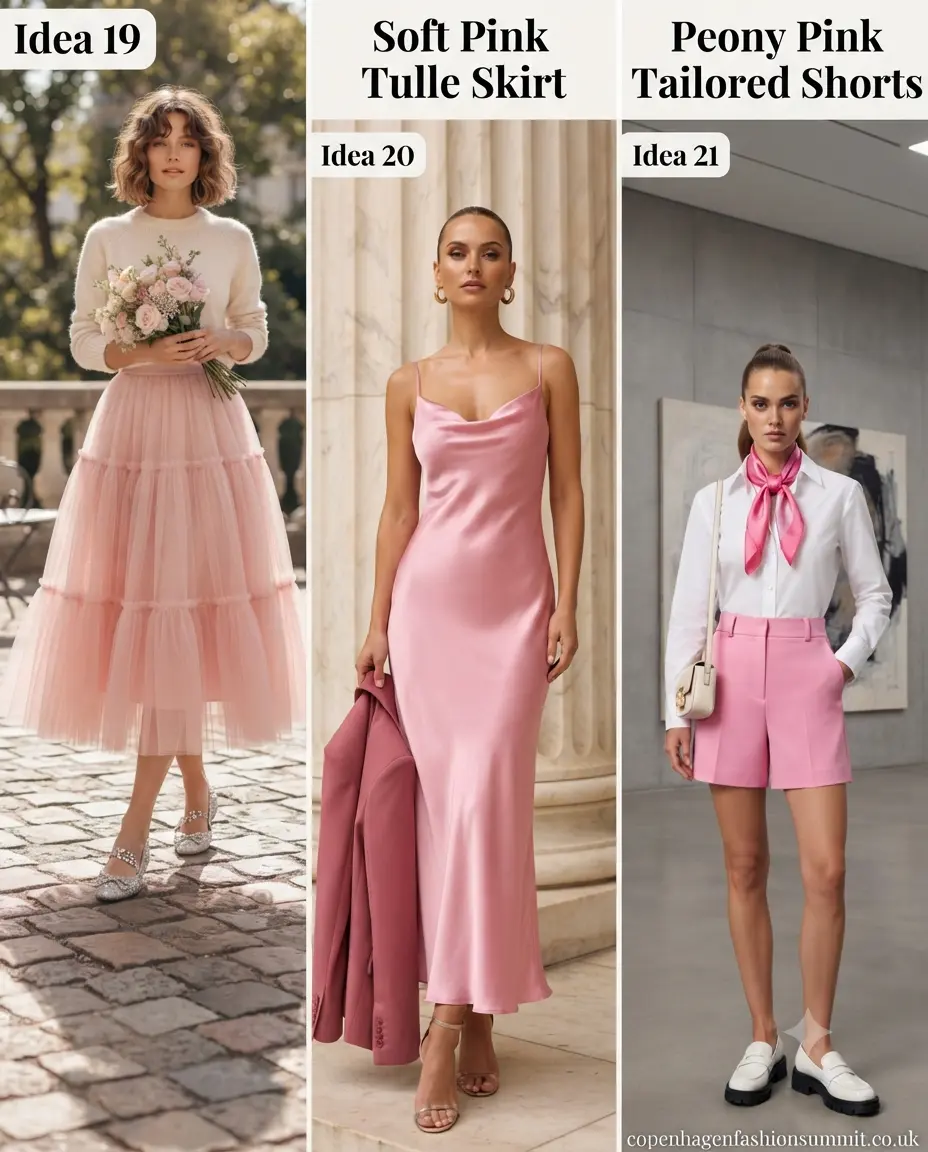 Cute Pink Outfit Ideas for Women part 7