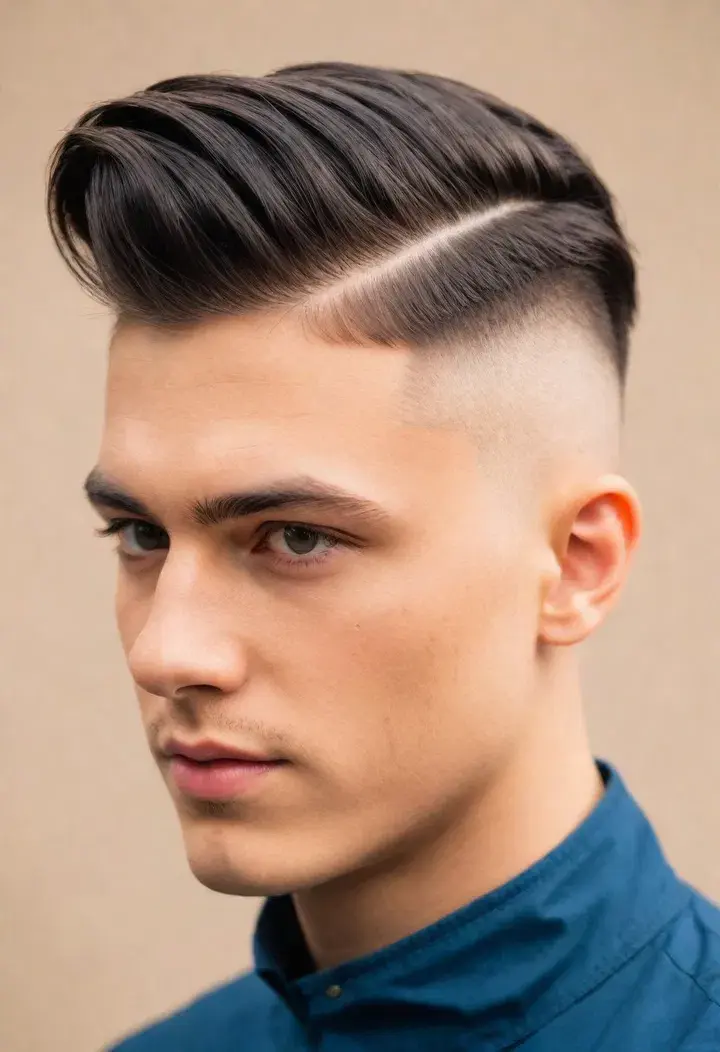 Disconnected Undercut hairstyle for men