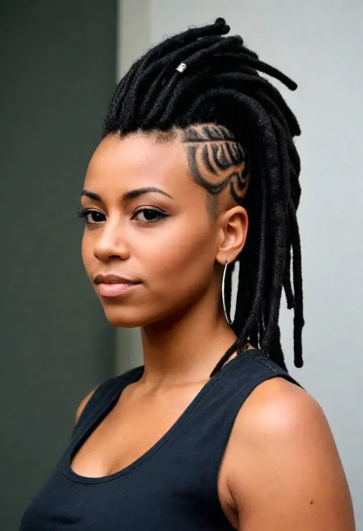 Dreadlock Mohawk Hairstyle