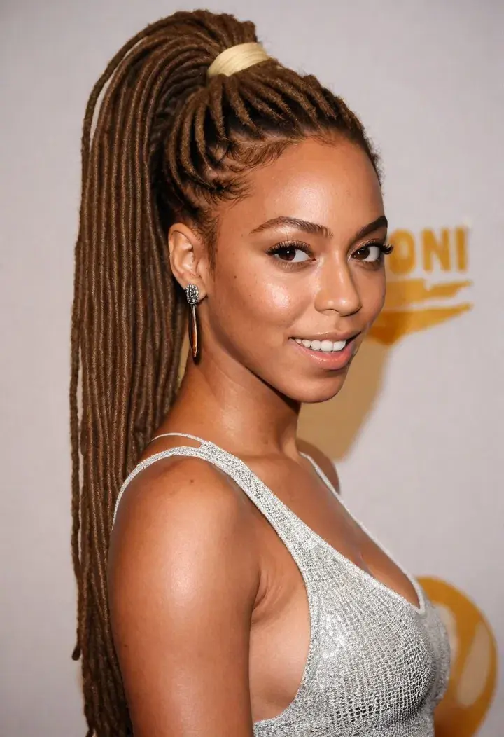 Dreadlock Ponytail Hairstyle