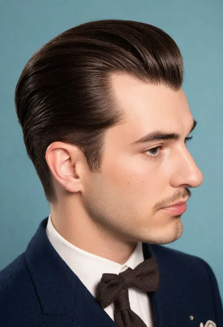  Ducktail hairstyle for men