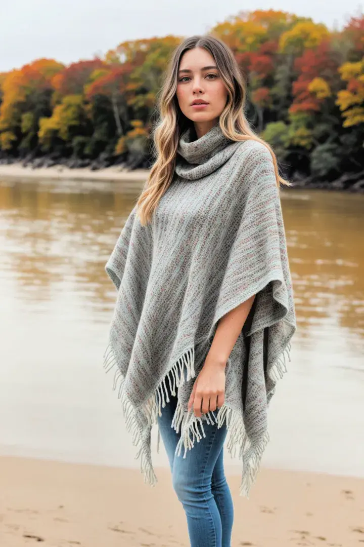 Fashionable Poncho