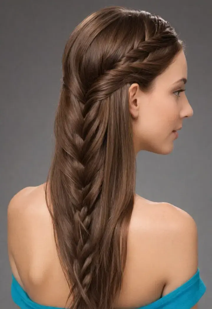 Feather Braid Hairstyle