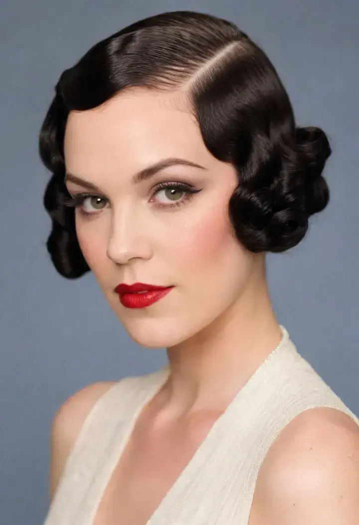 Big Hair, Bigger Attitude: 50 Best 80s Inspired Hairstyles 42 Finger Waves 80s Hairstyle
