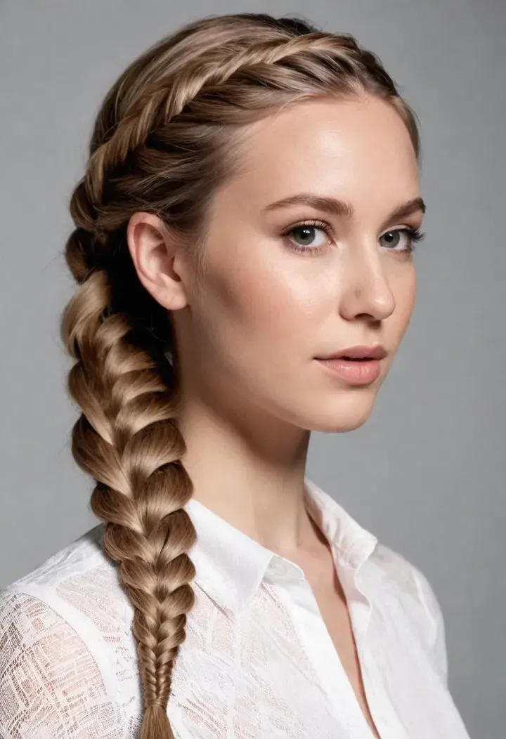 Fishtail Braid Hairstyle