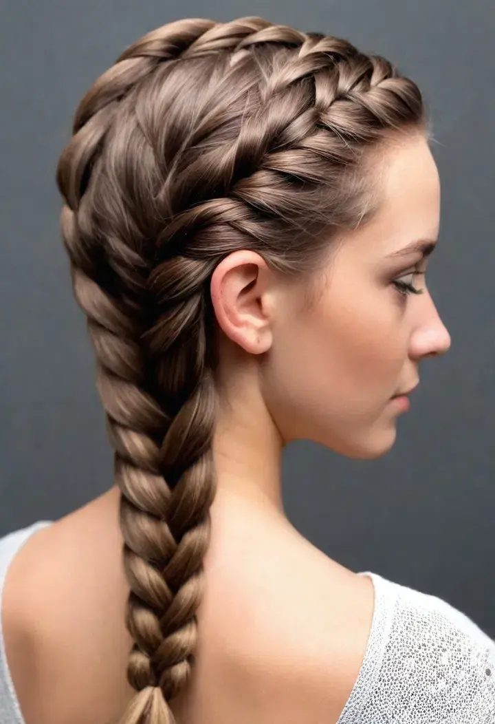 Five-Strand Braid Hairstyle
