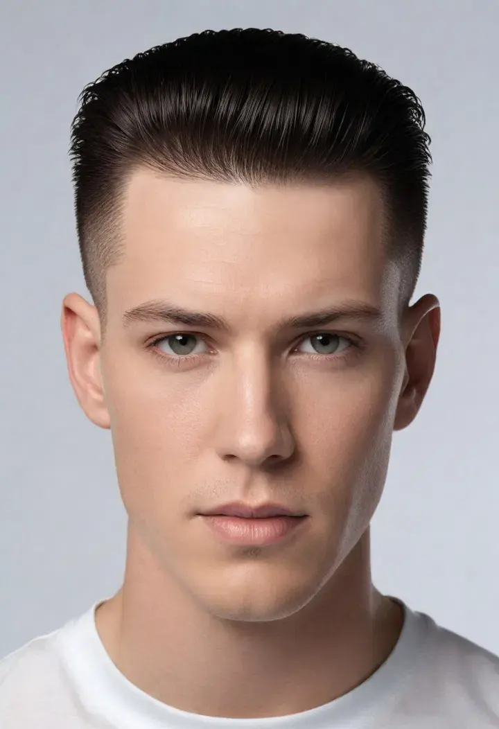  Flat Top hairstyle for men
