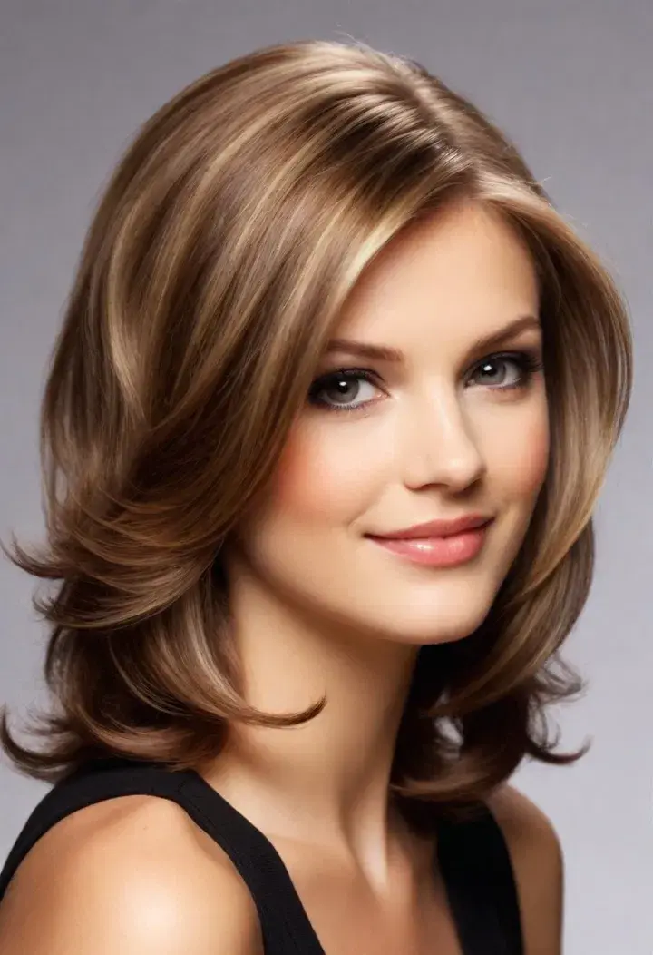 Flipped Ends 90s hairstyle