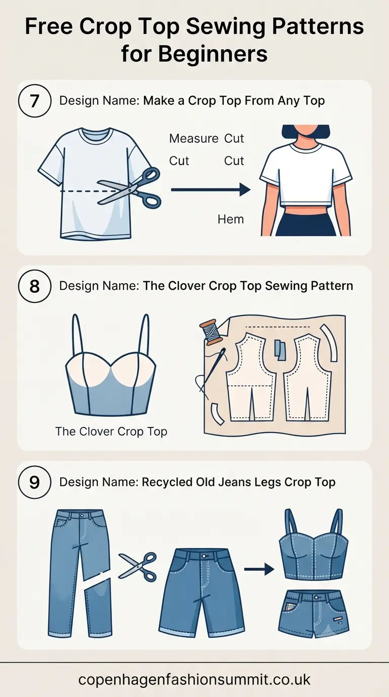 25 Free Crop Top Sewing Patterns That Are Fast and Easy for Beginners 4 Free Crop Top Sewing Patterns Part 3
