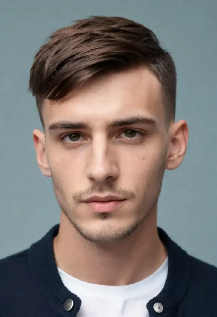 French Crop hairstyle for men