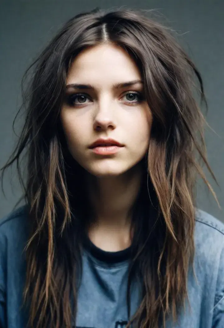  Grunge 90s hairstyle