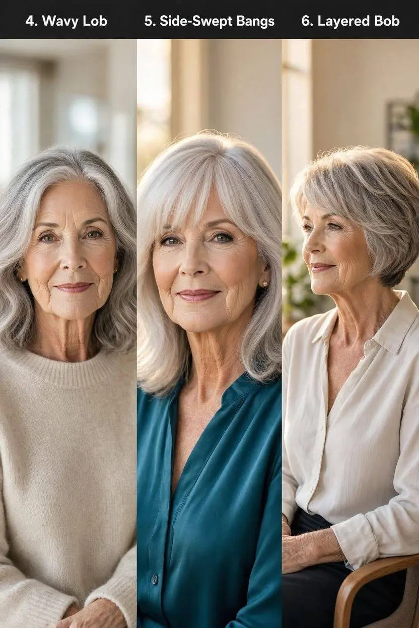 40 Low-Maintenance Haircuts & Hairstyles for Women Over 70 3 Haircut for Women Over 70 part 2