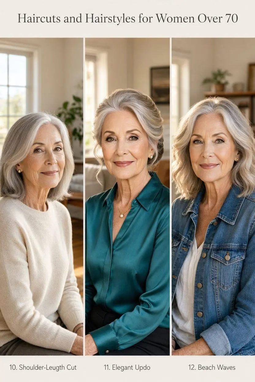 40 Low-Maintenance Haircuts & Hairstyles for Women Over 70 5 Haircut for Women Over 70 part 4