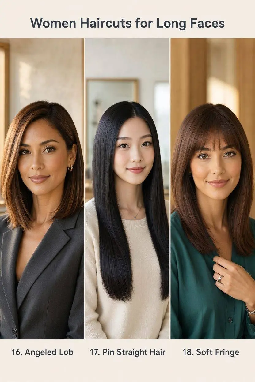Top 40 Haircuts for Long Faces: Expert Styles to Balance Length and Width 7 Haircuts for Long Faces Part 6