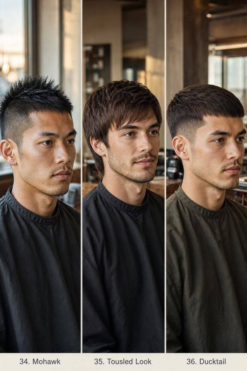 Haircuts for Men with Straight Hair part 12