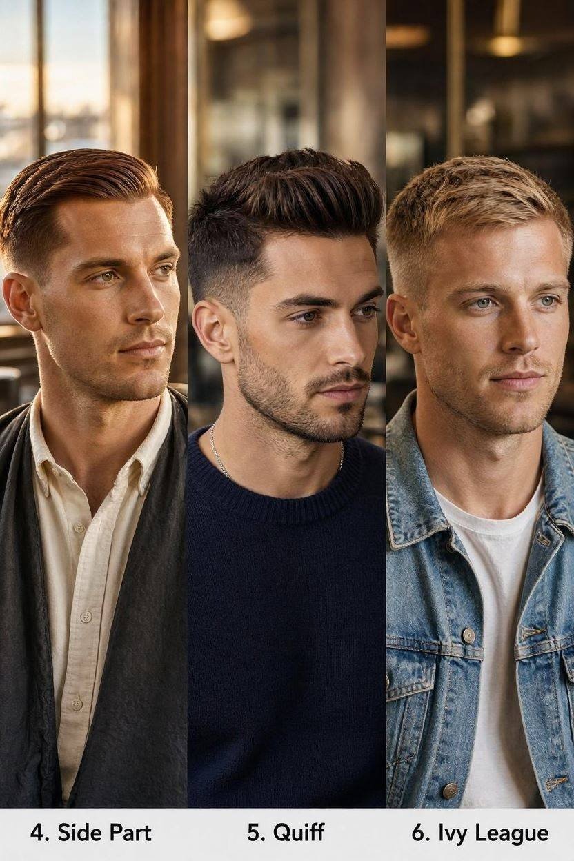 Haircuts for Men with Straight Hair part 2