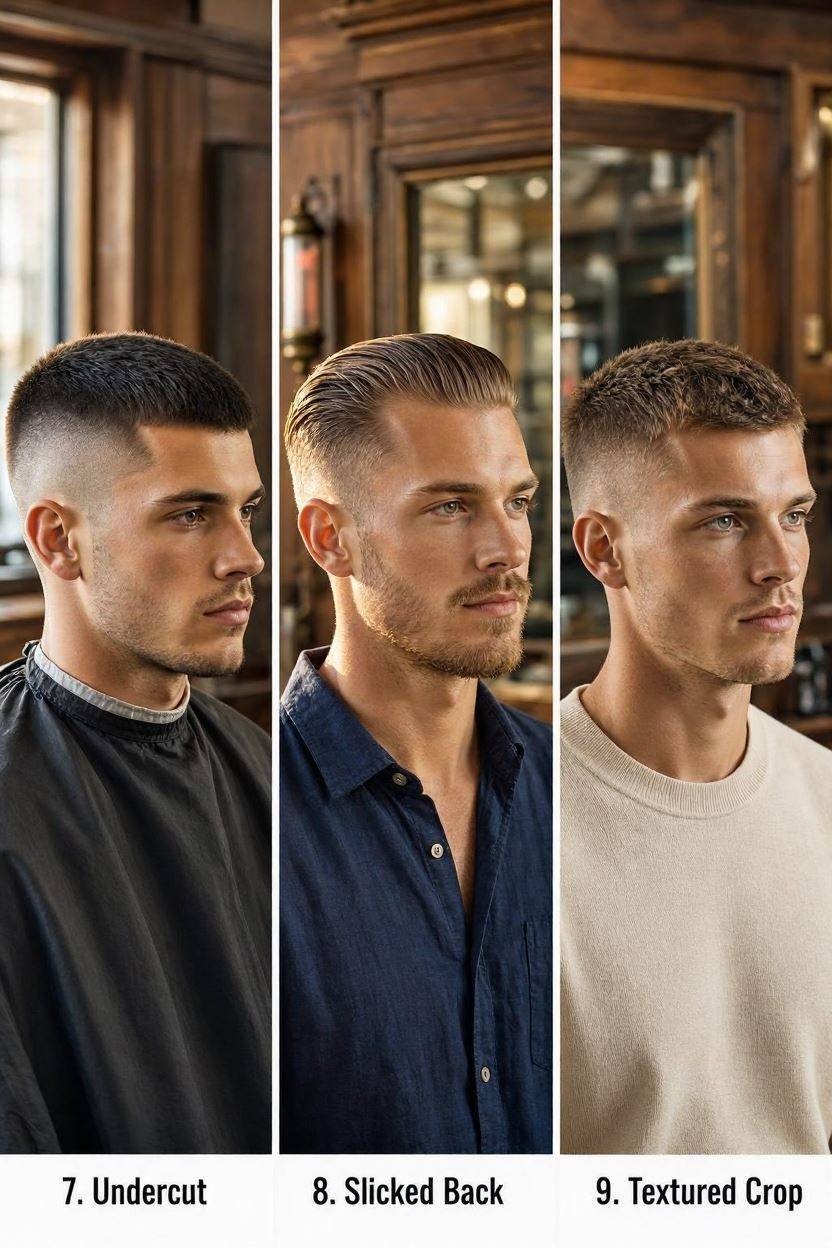 Haircuts for Men with Straight Hair part 3