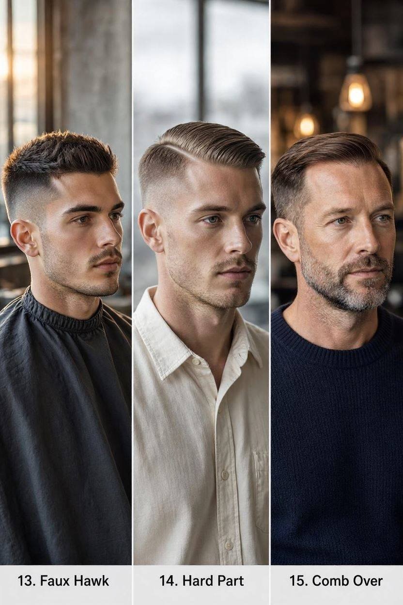 Haircuts for Men with Straight Hair part 5