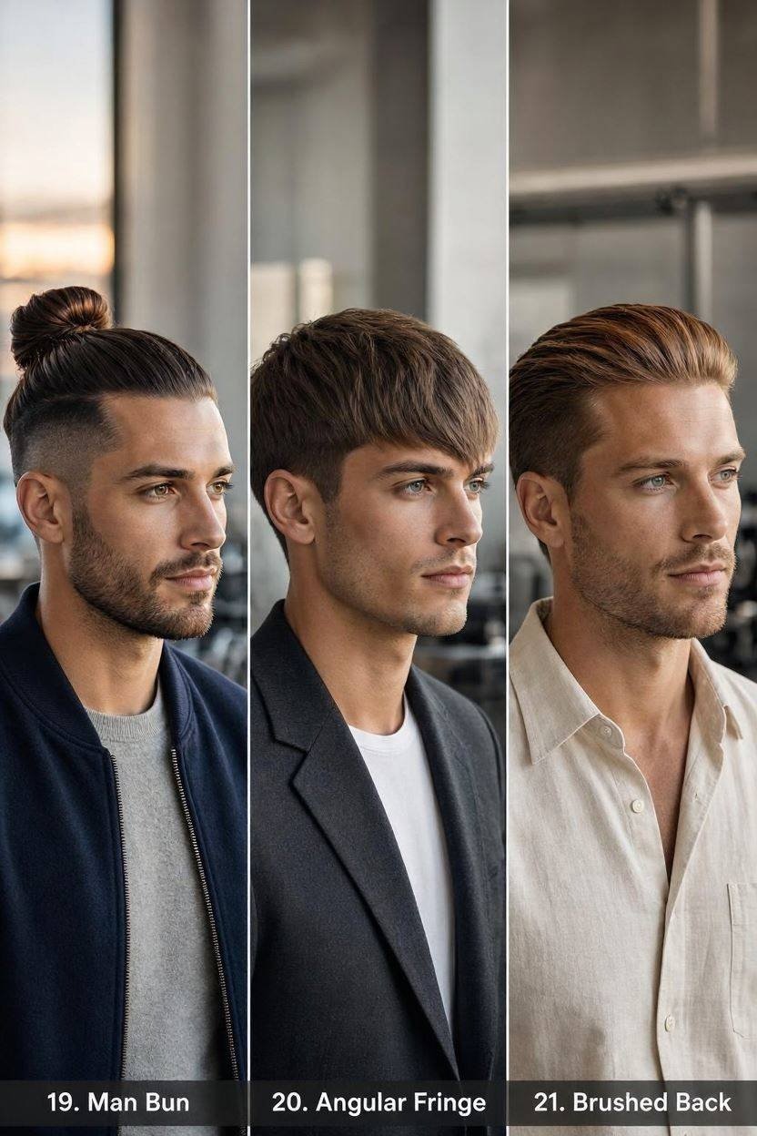 Haircuts for Men with Straight Hair part 7