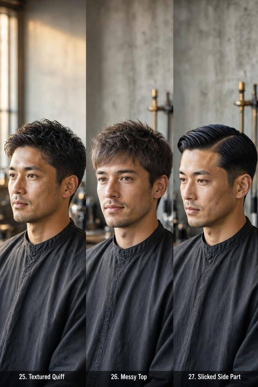 Haircuts for Men with Straight Hair part 9
