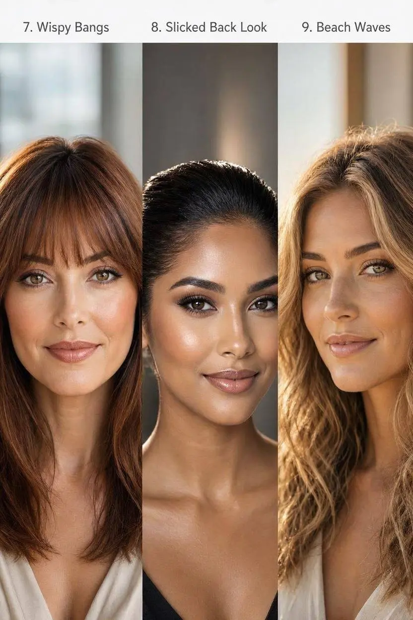 Hairstyles for Heart Shaped Faces part 3