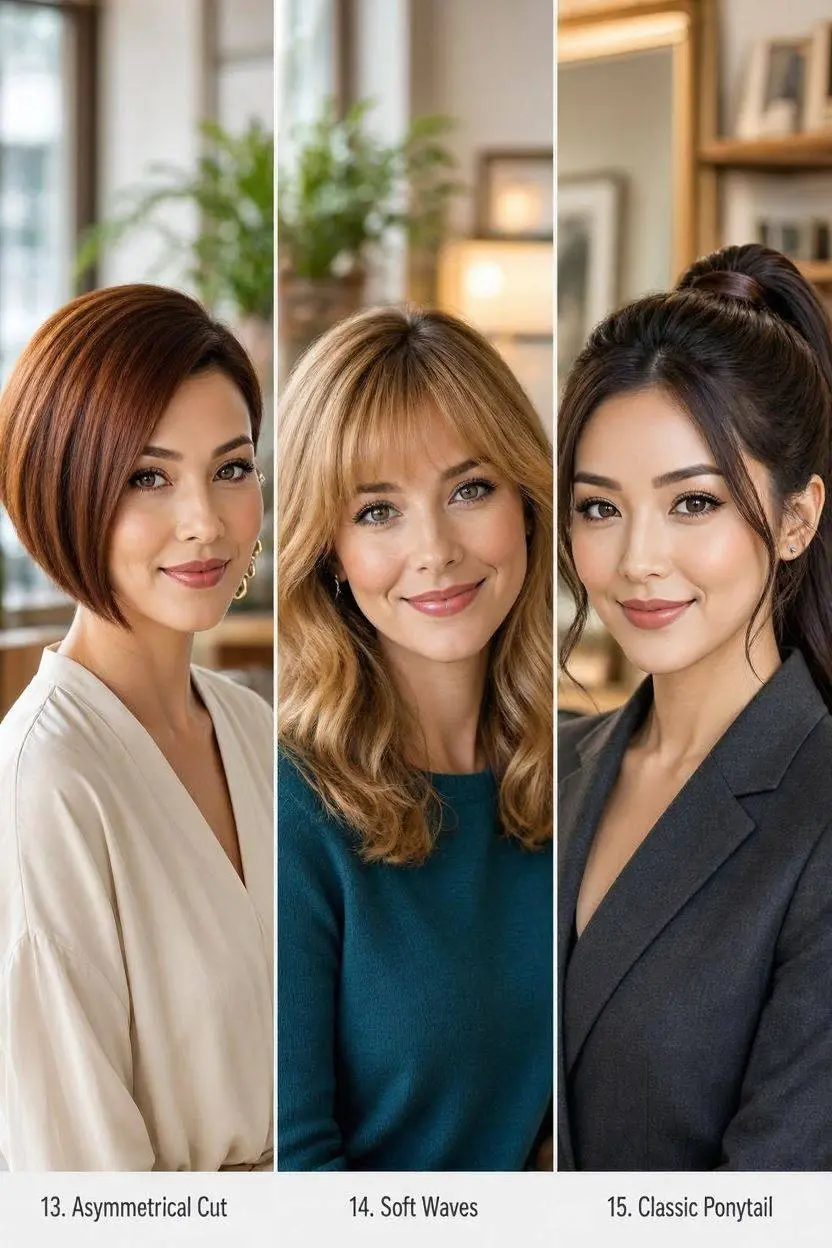 Hairstyles for Heart Shaped Faces part 5