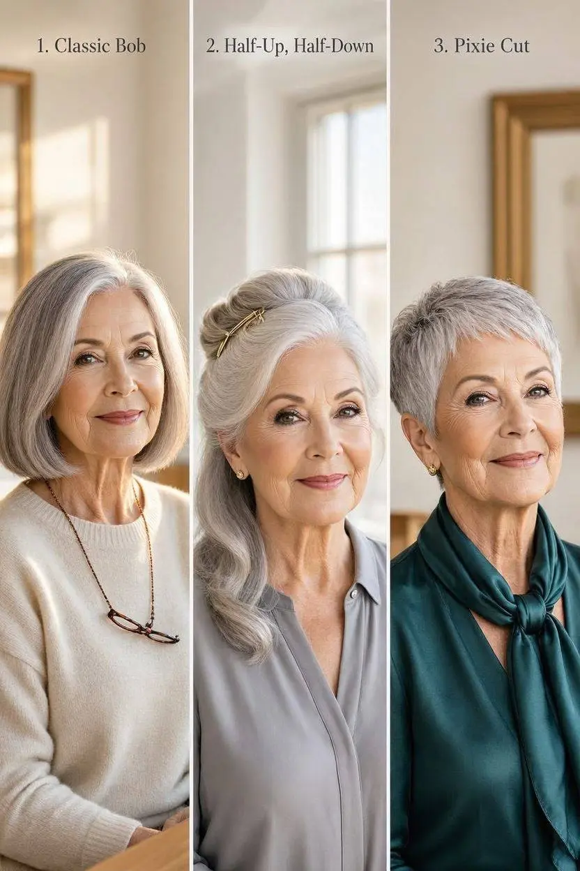 40 Low-Maintenance Haircuts & Hairstyles for Women Over 70 2 Hairstyles for Women Over 70 part 1