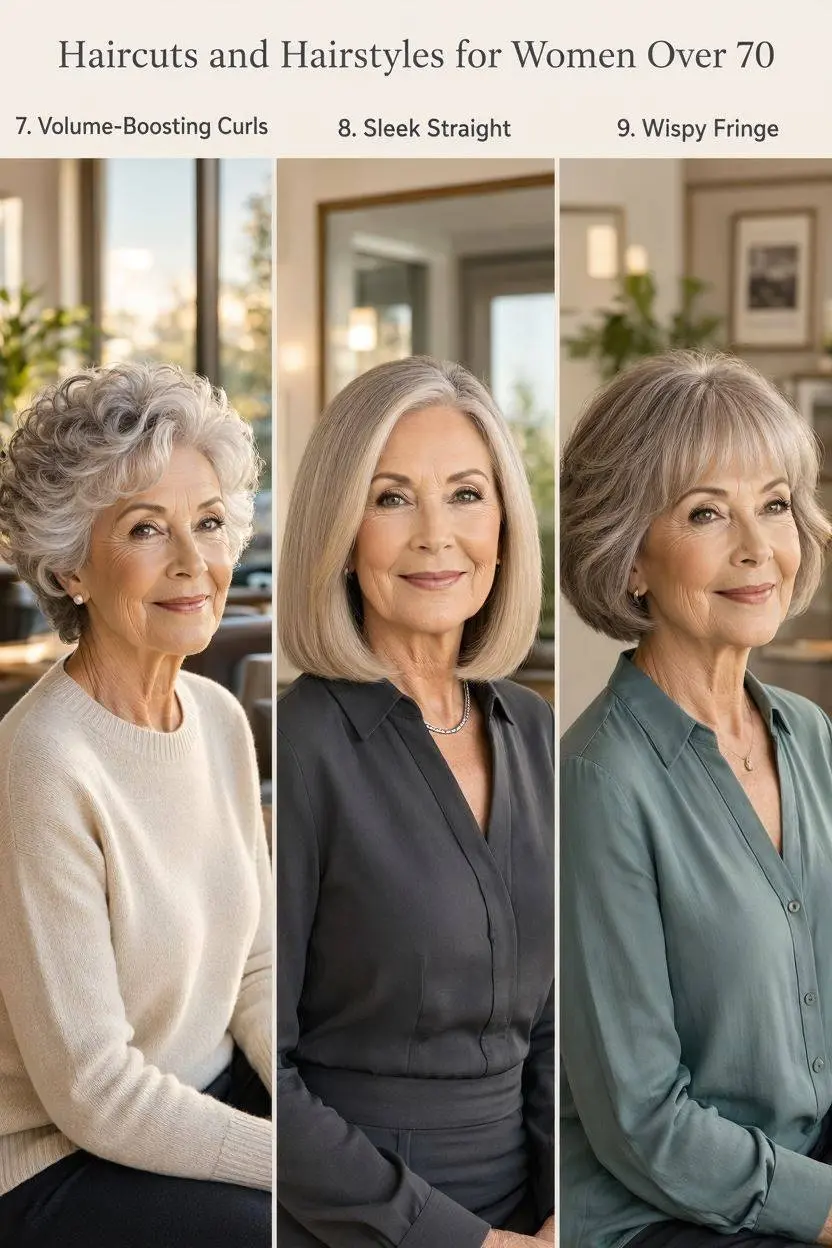 40 Low-Maintenance Haircuts & Hairstyles for Women Over 70 4 Hairstyles for Women Over 70 part 3