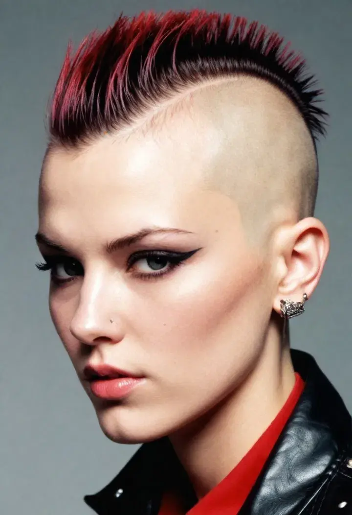 Big Hair, Bigger Attitude: 50 Best 80s Inspired Hairstyles 48 Half Shaved Head 80s Haircut