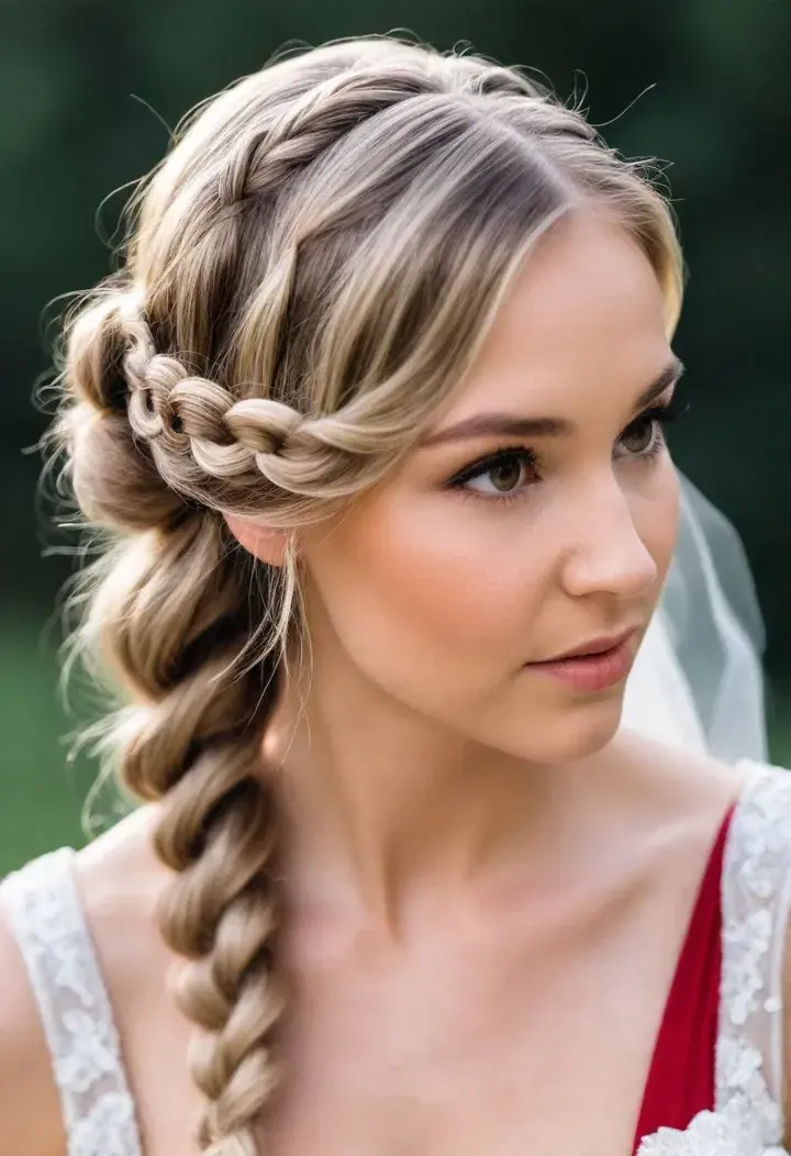 Halo Braid Hairstyle