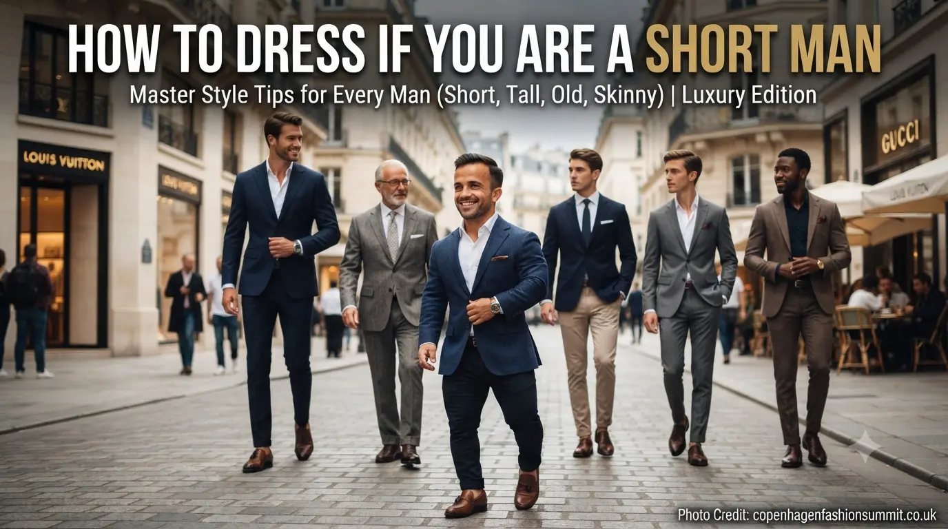 How To Dress If You Are A Short Man