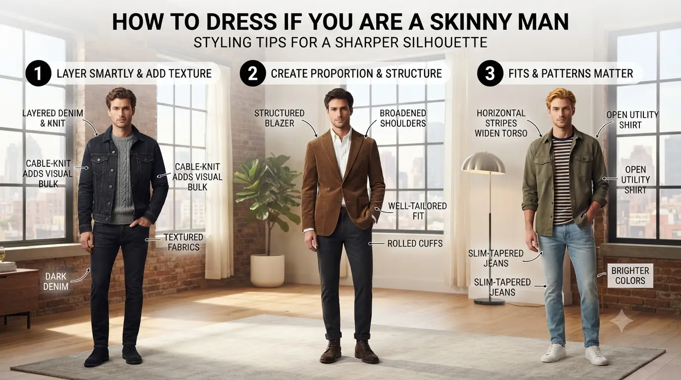 How To Dress If You Are A Skinny Man