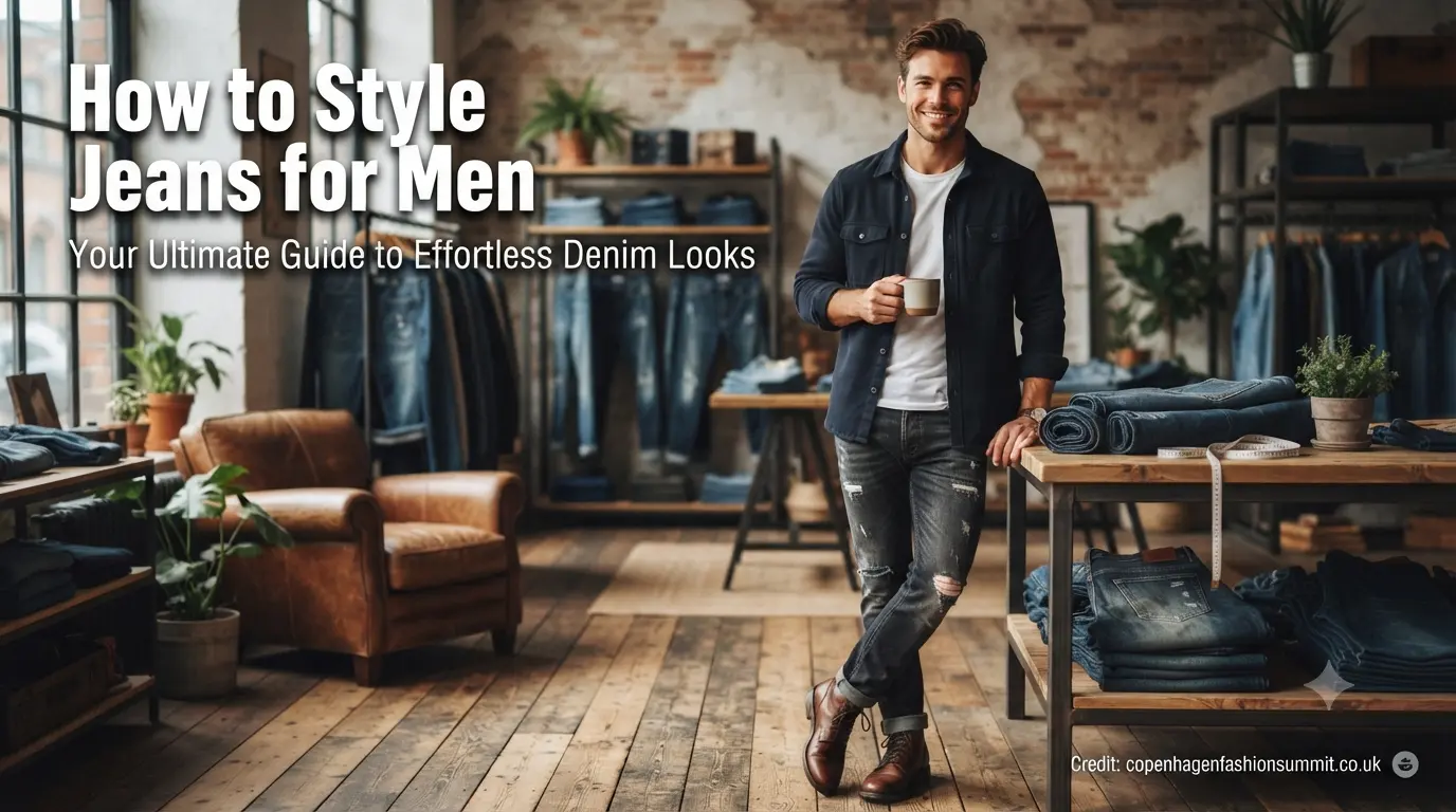 How to Style Jeans for Men