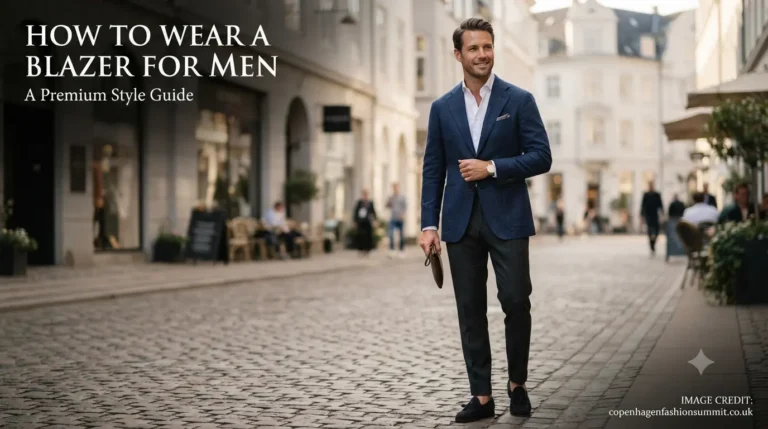 How to Wear a Blazer for Men