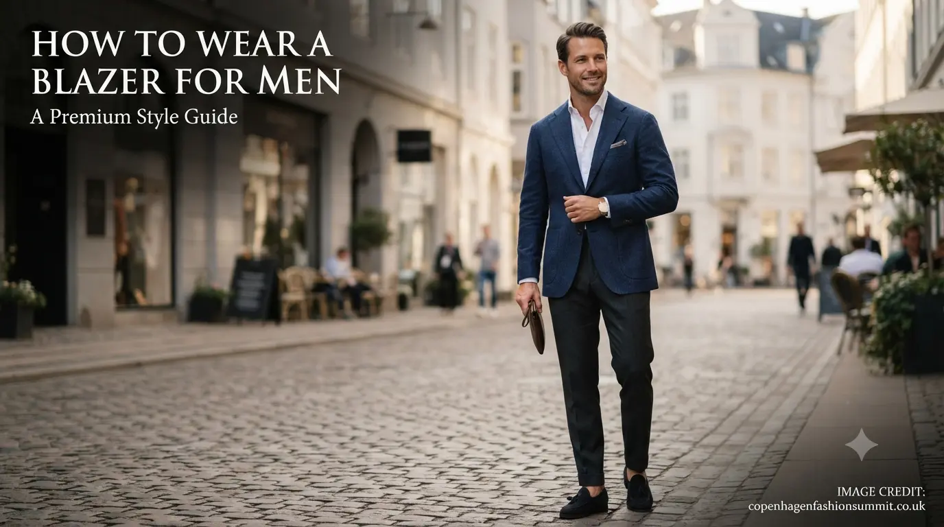 How to Wear a Blazer for Men