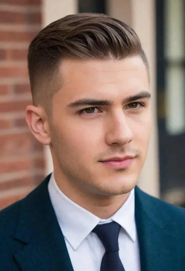Ivy League hairstyle for men