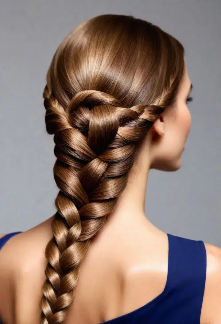 Lattice Braid Hairstyle