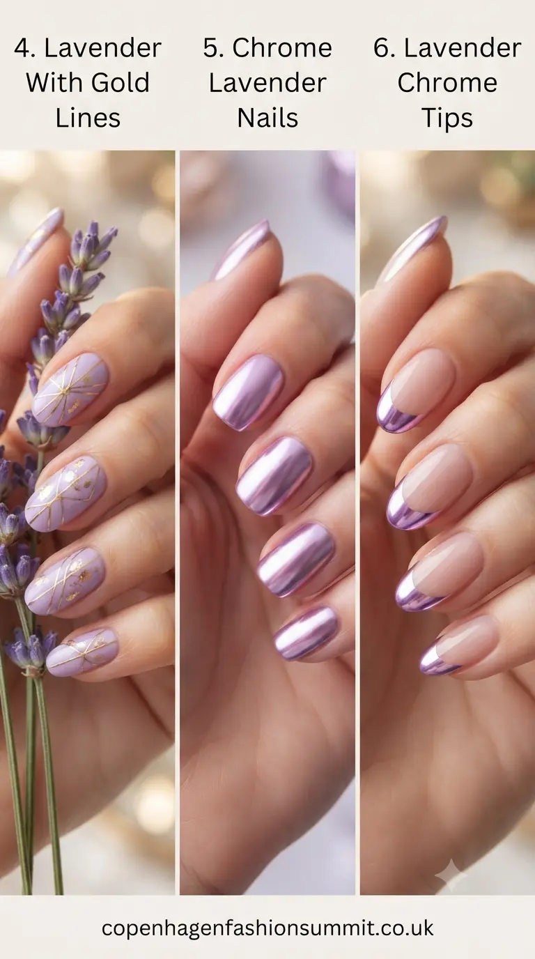 Lavender Nails Ideas Part 2