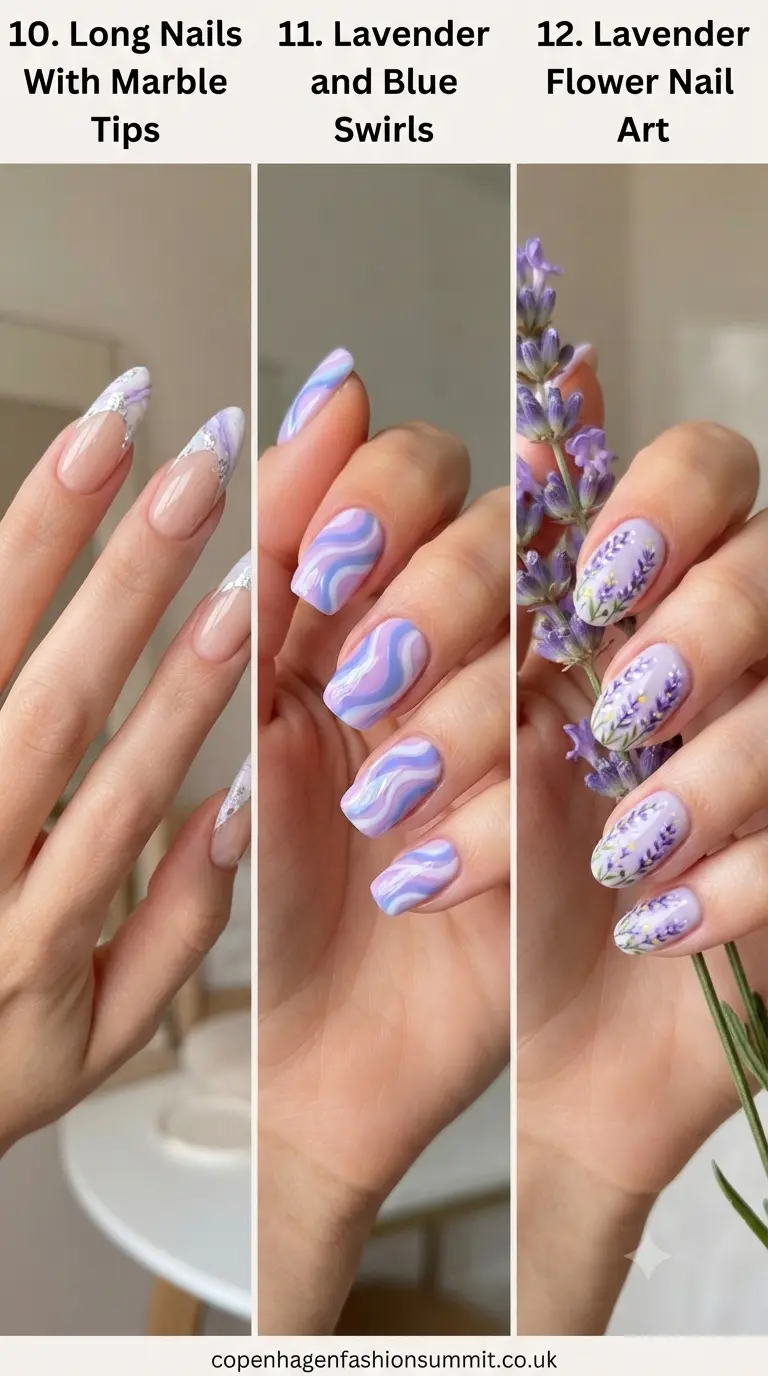 Lavender Nails Ideas Part 4