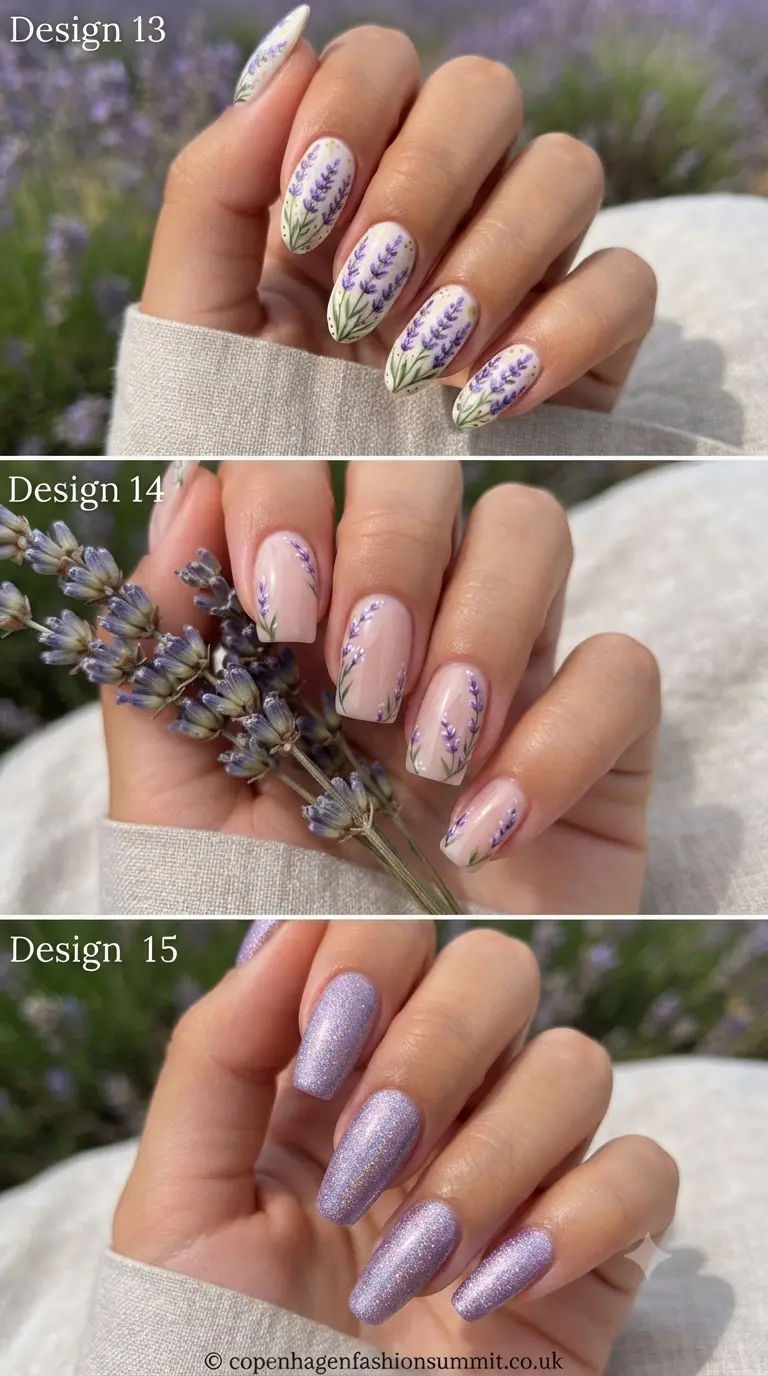 Lavender Nails Ideas Part 5