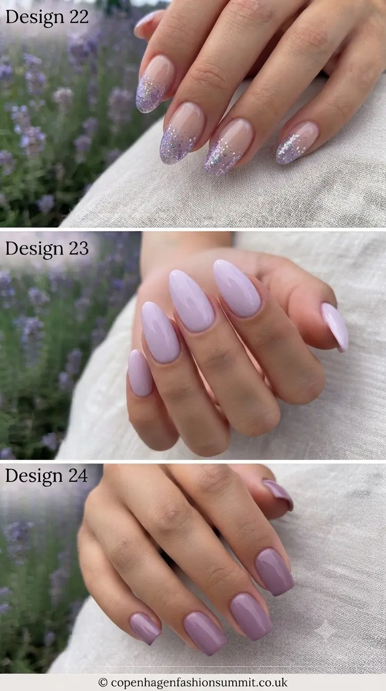 Lavender Nails Ideas Part 8