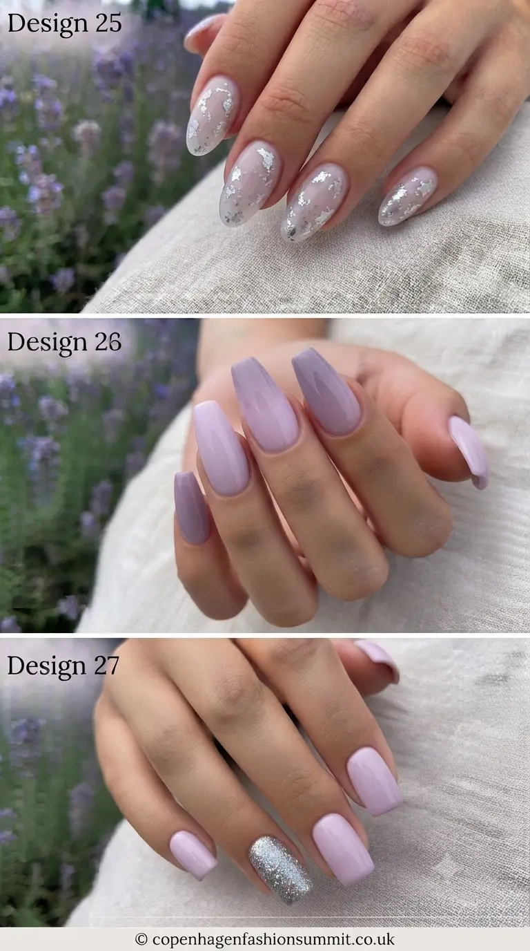 Lavender Nails Ideas Part 9