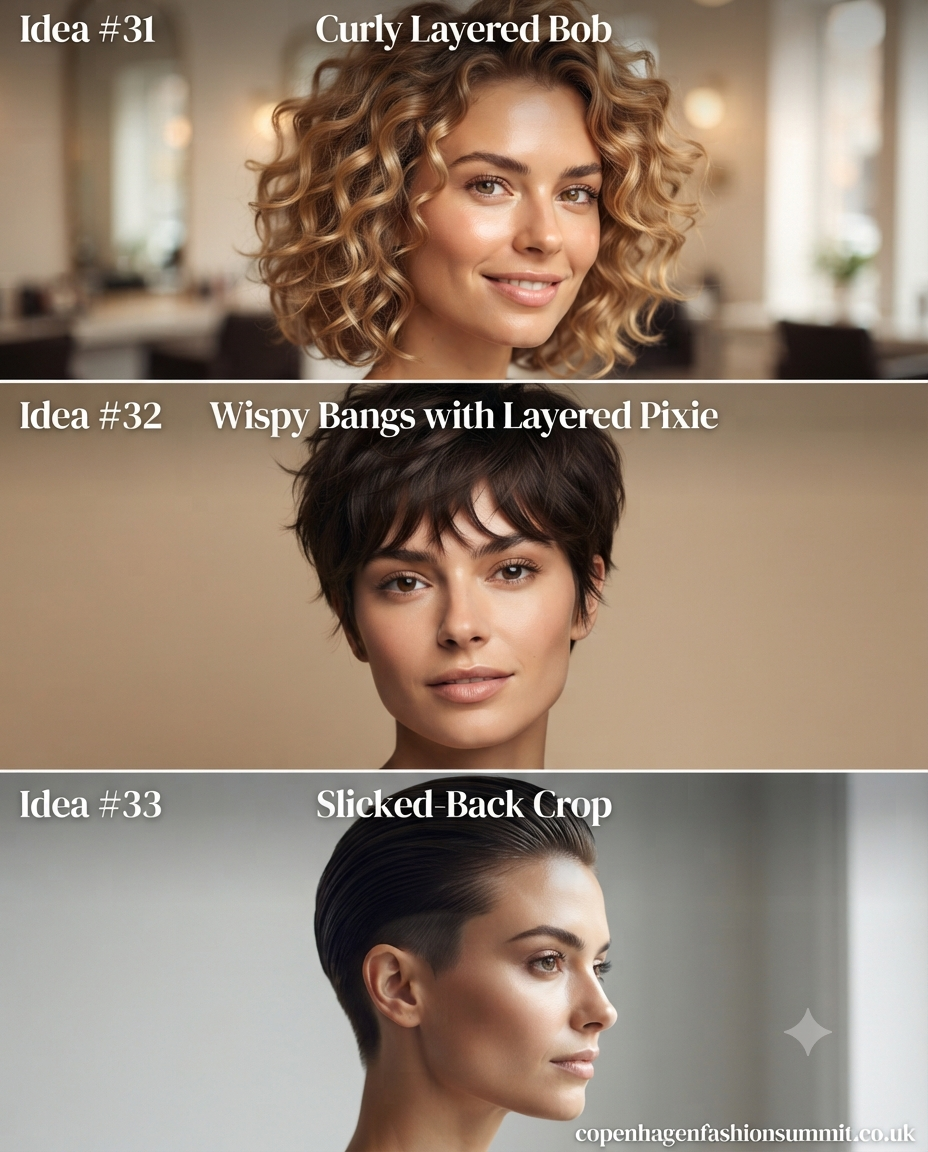 Layered Short Hairstyles for Fine Hair part 11