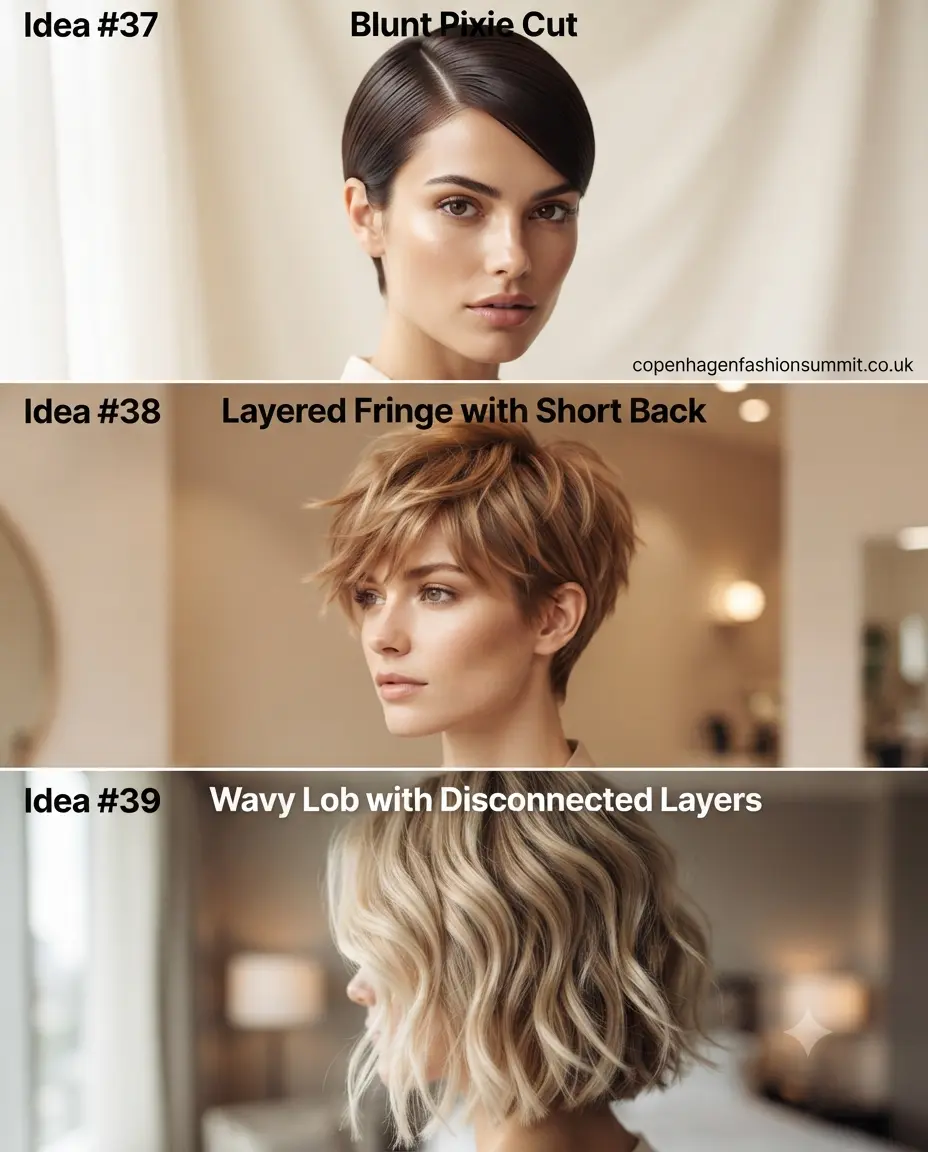 Layered Short Hairstyles for Fine Hair part 13