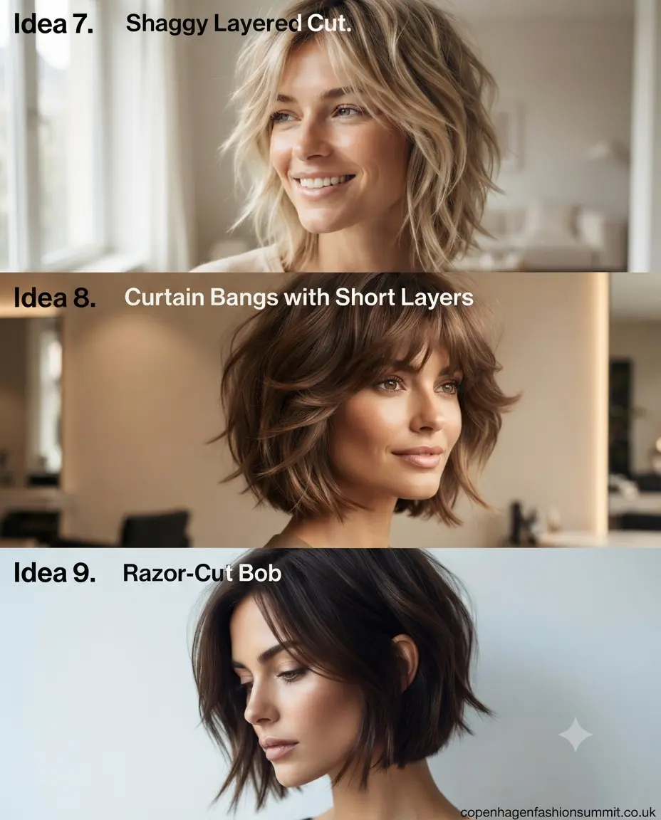 Layered Short Hairstyles for Fine Hair part 3