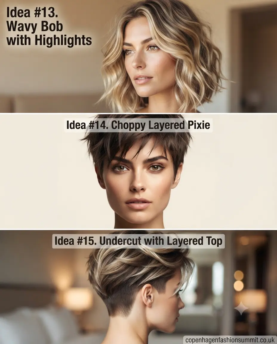 Layered Short Hairstyles for Fine Hair part 5