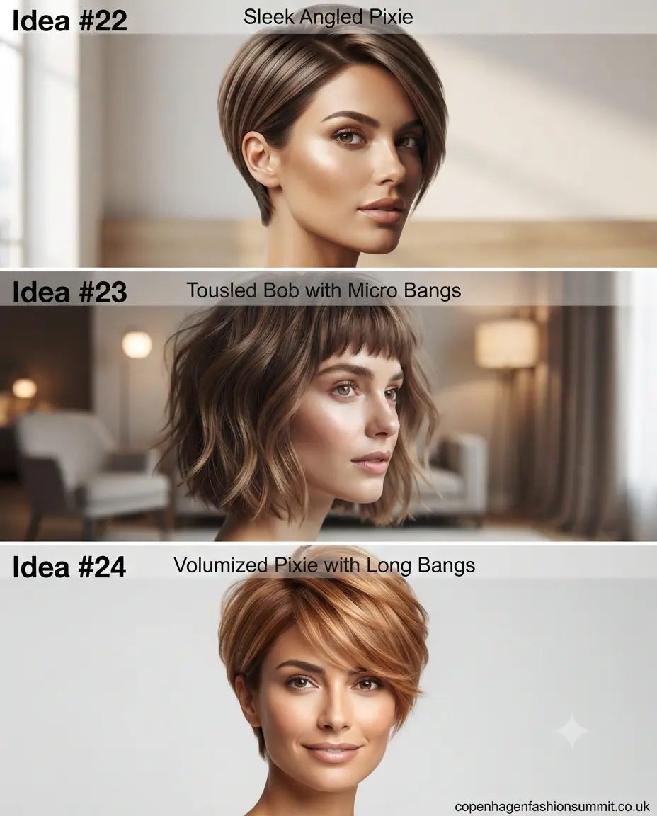 Layered Short Hairstyles for Fine Hair part 8
